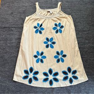 Vintage Only Necessities Dress Women 2X Plus Floral Hippie Festival Boho Gauzey